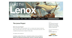 Desktop Screenshot of buildthelenox.org