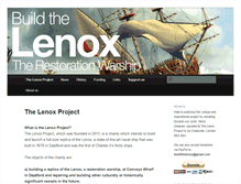 Tablet Screenshot of buildthelenox.org